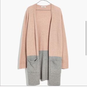 Madewell Kent Colorblock Cardigan